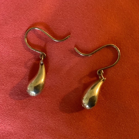 Tiffany & Co. Jewelry - Authentic Tiffany Silver Tear Drop Earrings